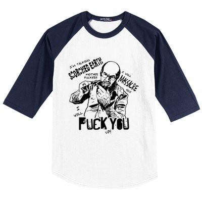 Crazy Angry Baseball Sleeve Shirt