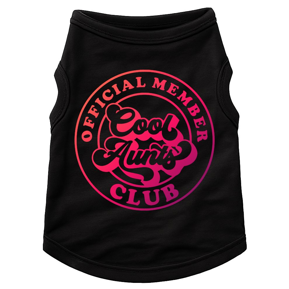 Cool Aunts Club Member Club Auntie Best Aunts Great Gift Doggie Tank