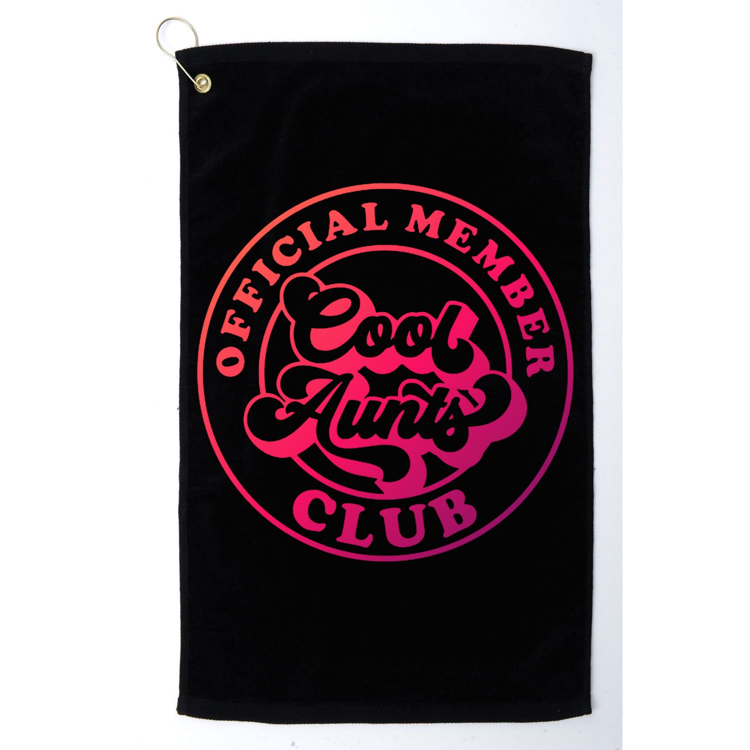 Cool Aunts Club Member Club Auntie Best Aunts Great Gift Golf Towel