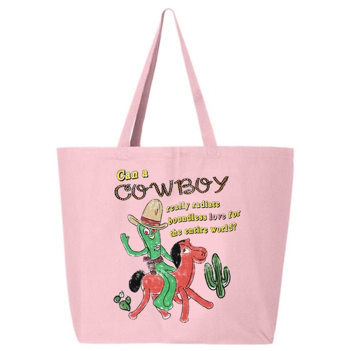 Can A Cowboy Really Radiate Boundless Love For The Entire World 25L Jumbo Tote