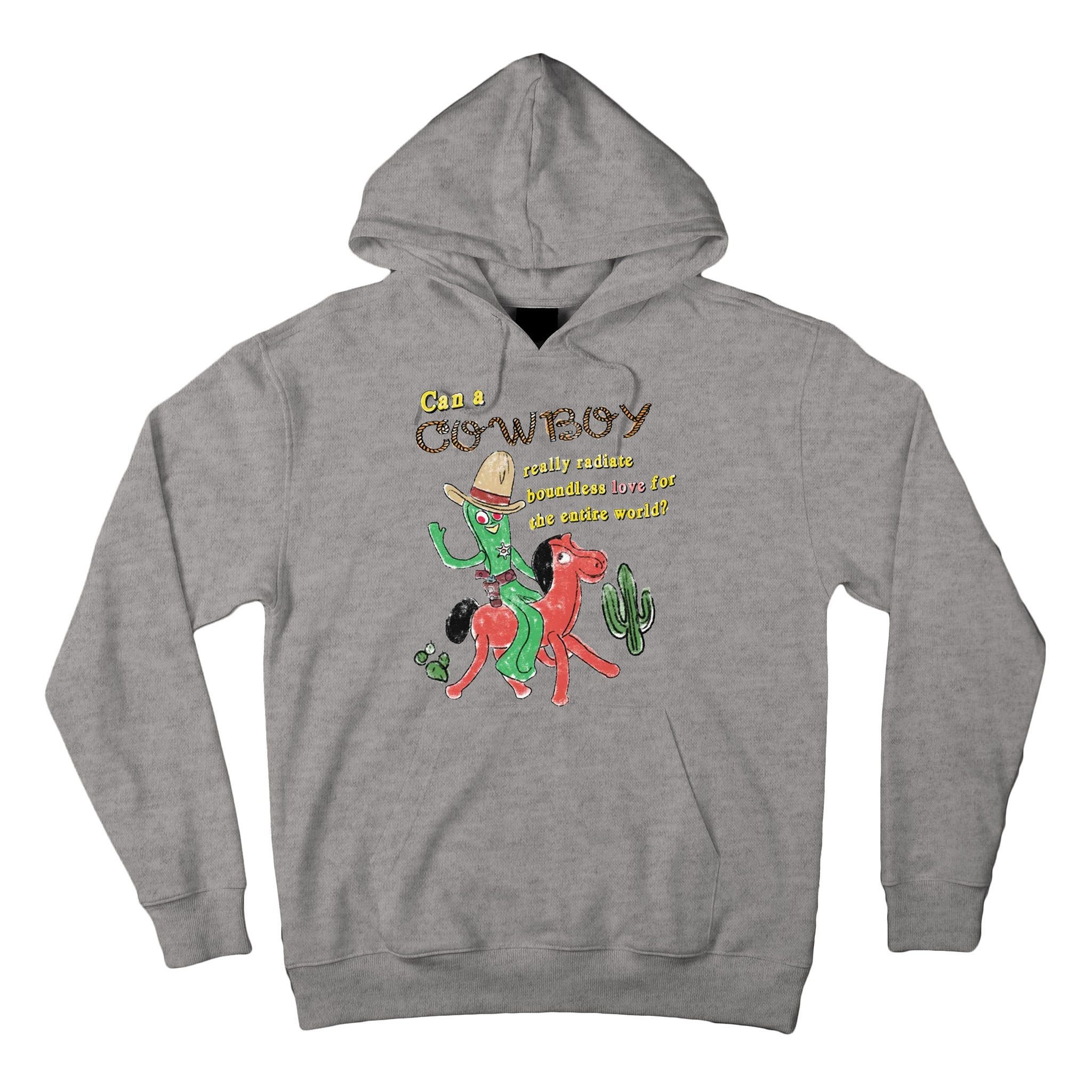 Can A Cowboy Really Radiate Boundless Love For The Entire World Tall Hoodie