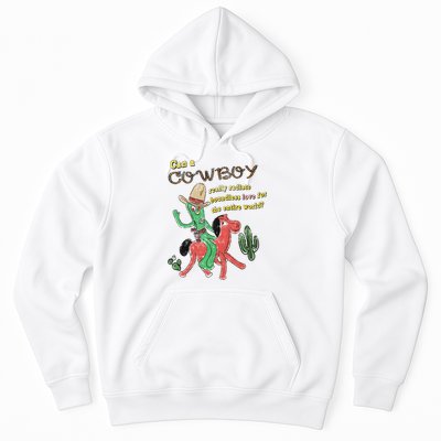 Can A Cowboy Really Radiate Boundless Love For The Entire World Hoodie