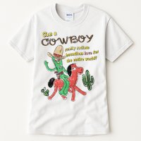 Can A Cowboy Really Radiate Boundless Love For The Entire World Tall T-Shirt