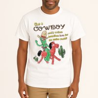 Can A Cowboy Really Radiate Boundless Love For The Entire World Tall T-Shirt
