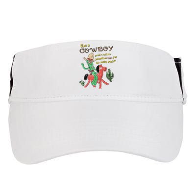 Can A Cowboy Really Radiate Boundless Love For The Entire World Adult Drive Performance Visor