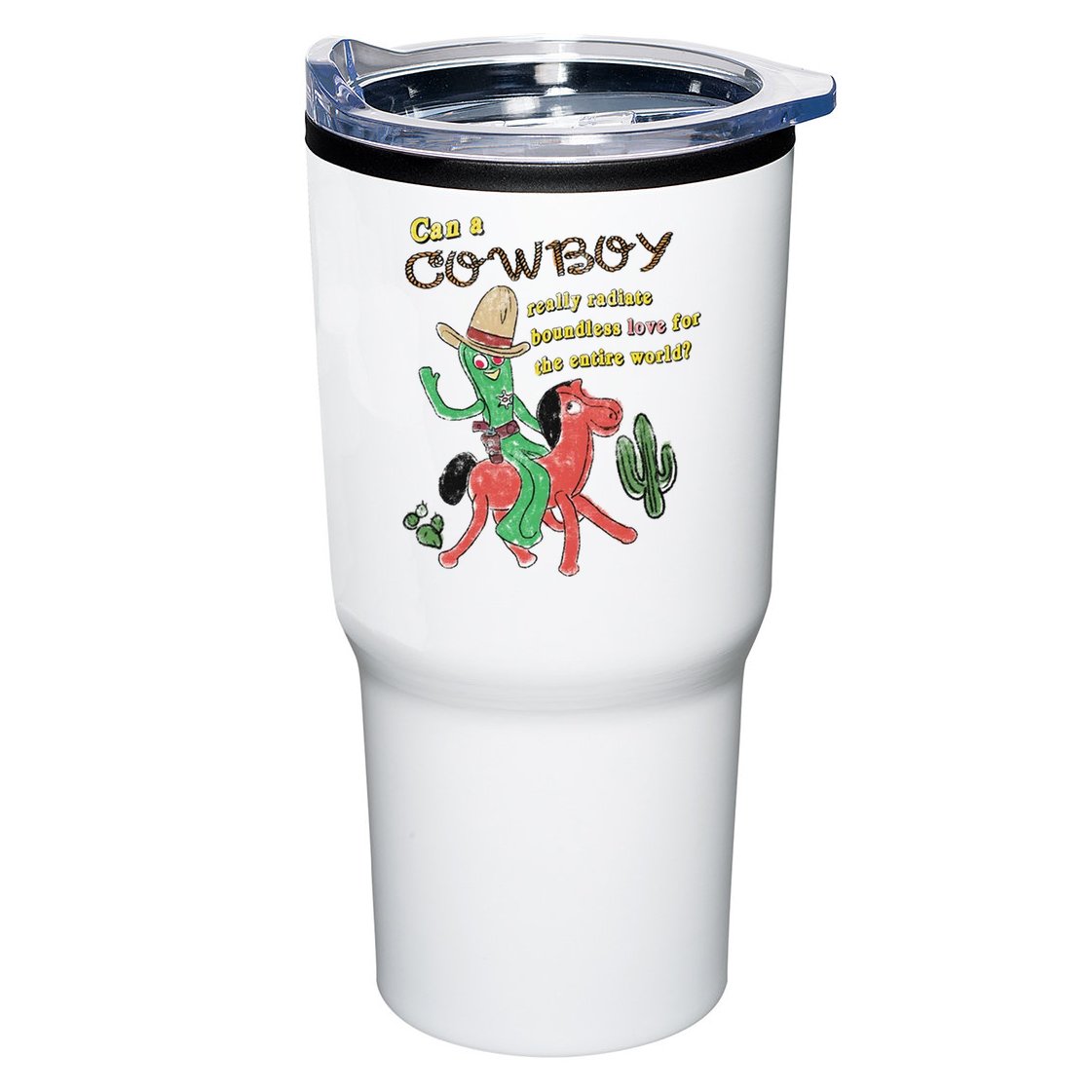Can A Cowboy Really Radiate Boundless Love For The Entire World Tumbler