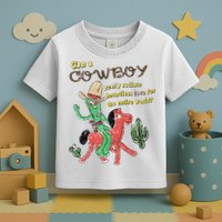 Can A Cowboy Really Radiate Boundless Love For The Entire World Toddler T-Shirt