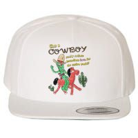 Can A Cowboy Really Radiate Boundless Love For The Entire World Wool Snapback Cap