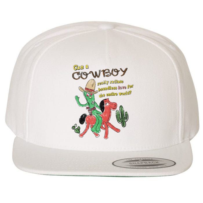 Can A Cowboy Really Radiate Boundless Love For The Entire World Wool Snapback Cap