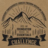 Challenge A Classical Conversations Cotton Canvas Backpack