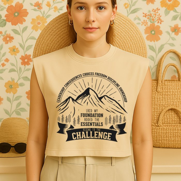 Challenge A Classical Conversations Garment-Dyed Women's Muscle Tee