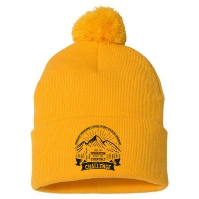 Challenge A Classical Conversations Pom Pom 12in Knit Beanie