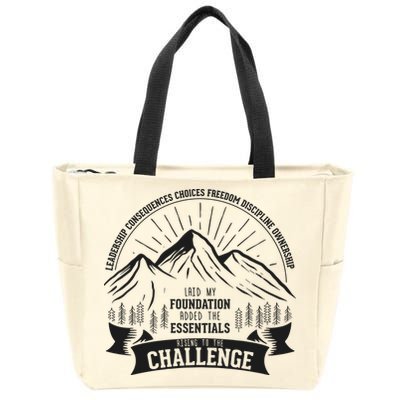 Challenge A Classical Conversations Zip Tote Bag