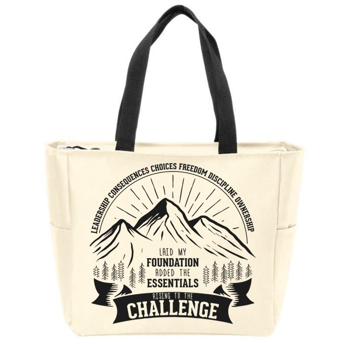 Challenge A Classical Conversations Zip Tote Bag