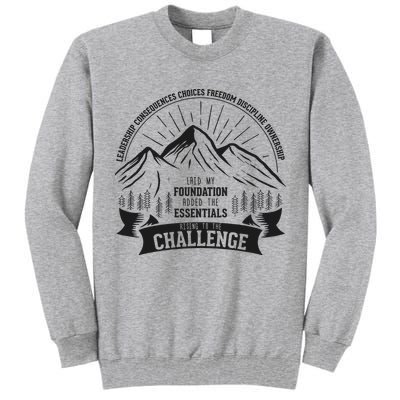 Challenge A Classical Conversations Tall Sweatshirt