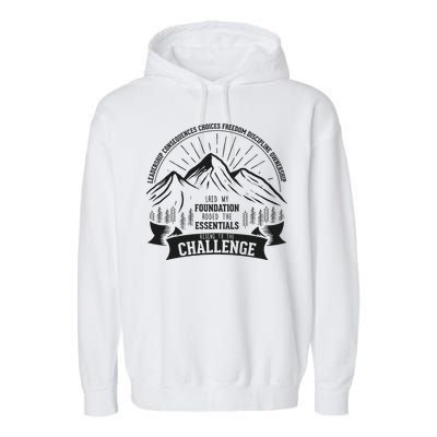 Challenge A Classical Conversations Garment-Dyed Fleece Hoodie