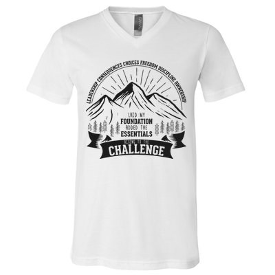 Challenge A Classical Conversations V-Neck T-Shirt