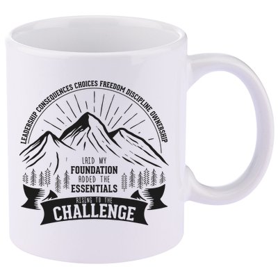 Challenge A Classical Conversations 11oz C Handle Ceramic Mug