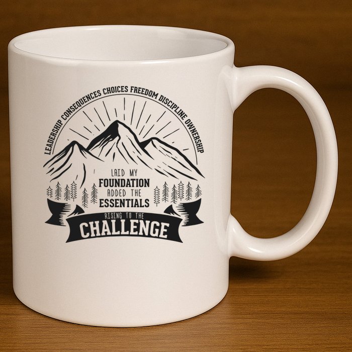 Challenge A Classical Conversations 11oz C Handle Ceramic Mug