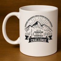 Challenge A Classical Conversations 11oz C Handle Ceramic Mug
