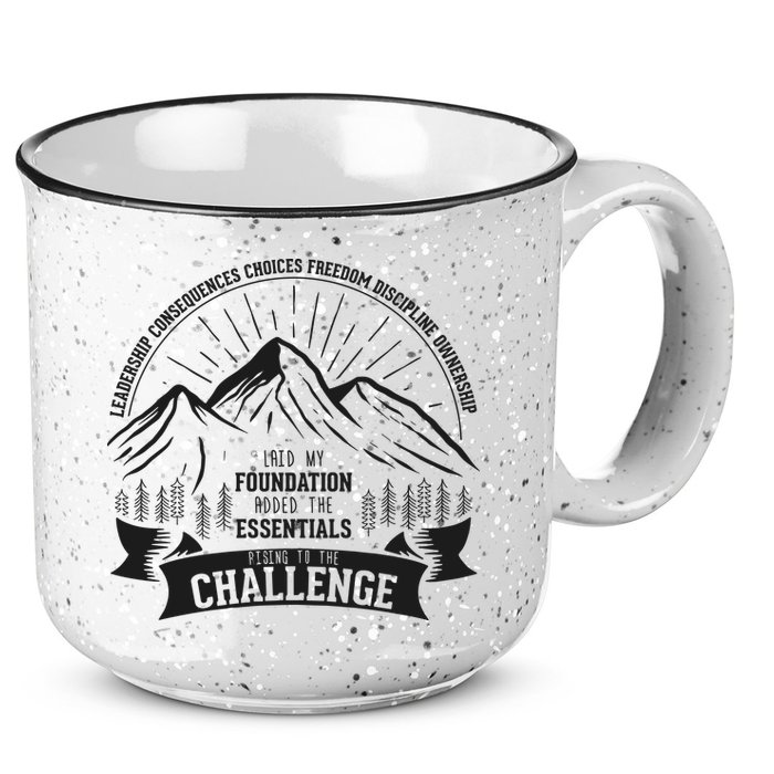 Challenge A Classical Conversations 15oz Campfire Ceramic Mug