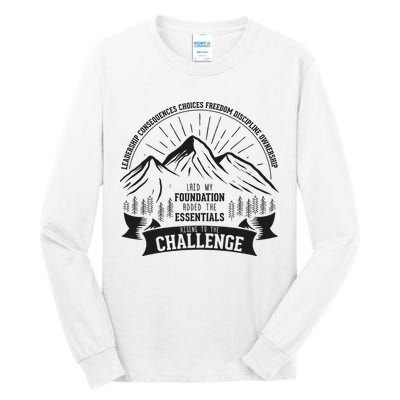 Challenge A Classical Conversations Tall Long Sleeve T-Shirt