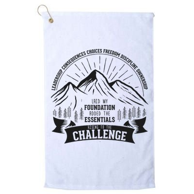 Challenge A Classical Conversations Golf Towel