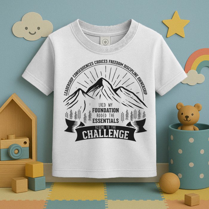 Challenge A Classical Conversations Toddler T-Shirt