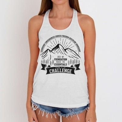 Challenge A Classical Conversations Women's Knotted Racerback Tank