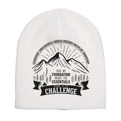 Challenge A Classical Conversations Short Acrylic Beanie
