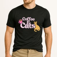 Coffee And Cats |Cat Lovers I Love Coffee Tee Cooling Performance Crew T-Shirt