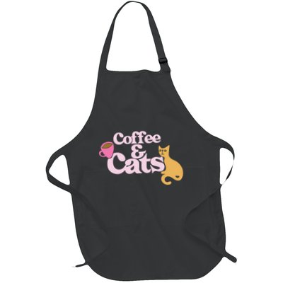 Coffee And Cats |Cat Lovers I Love Coffee Tee Apron