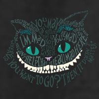 Cheshire Alice Cat We're All Mad Here Wonderland Adult Drive Performance Visor
