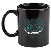 Cheshire Alice Cat We're All Mad Here Wonderland 11oz C Handle Ceramic Mug