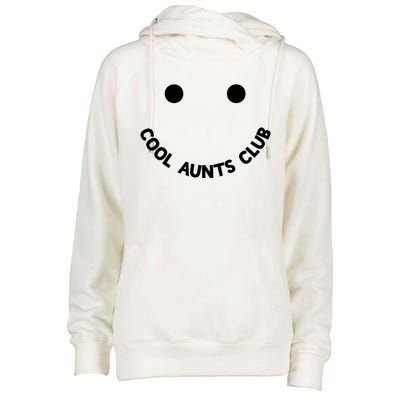 Cool Aunts Club Smile Cool Aunts Club Meaningful Gift Womens Funnel Neck Pullover Hood