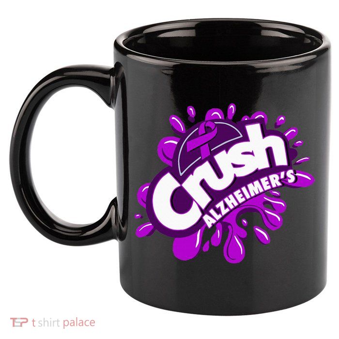 Crush AlzheimerS 11oz C Handle Ceramic Mug