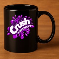 Crush AlzheimerS 11oz C Handle Ceramic Mug