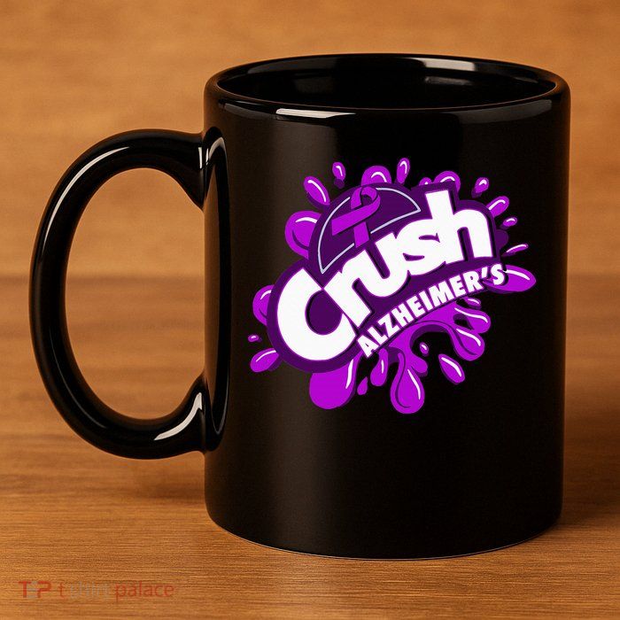 Crush AlzheimerS 11oz C Handle Ceramic Mug