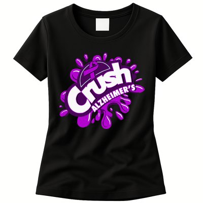 Crush AlzheimerS Womens T-Shirt