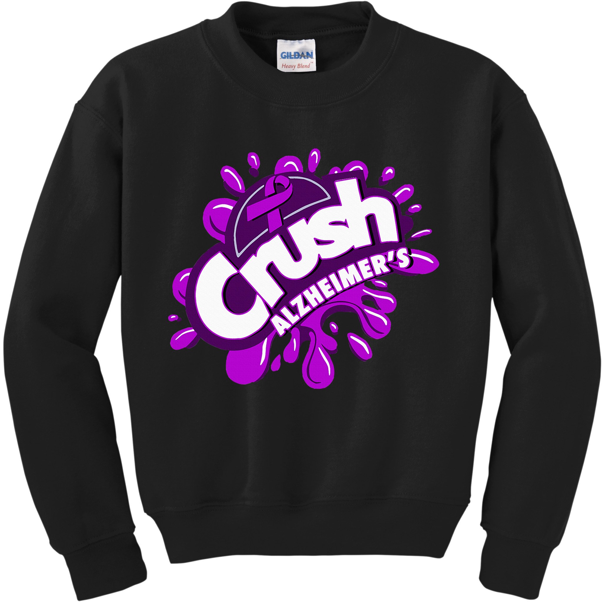 Crush AlzheimerS Kids Sweatshirt