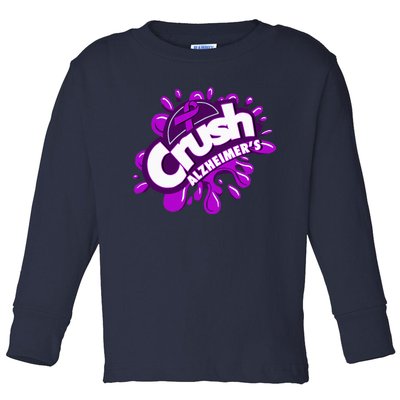 Crush AlzheimerS Toddler Long Sleeve Shirt