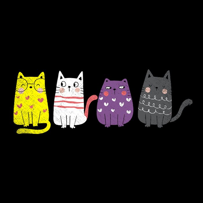 Cute Animal Cat Gift Non Binary Pride Agender Non Binary Drawstring Bag