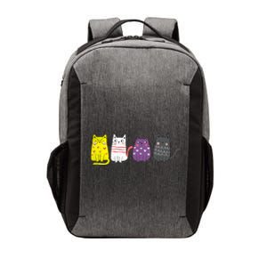 Cute Animal Cat Gift Non Binary Pride Agender Non Binary Vector Backpack