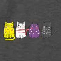 Cute Animal Cat Gift Non Binary Pride Agender Non Binary Vector Backpack