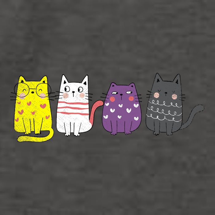 Cute Animal Cat Gift Non Binary Pride Agender Non Binary Vector Backpack