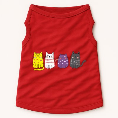 Cute Animal Cat Gift Non Binary Pride Agender Non Binary Doggie Tank