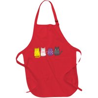 Cute Animal Cat Gift Non Binary Pride Agender Non Binary Apron