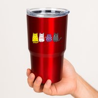 Cute Animal Cat Gift Non Binary Pride Agender Non Binary Tumbler
