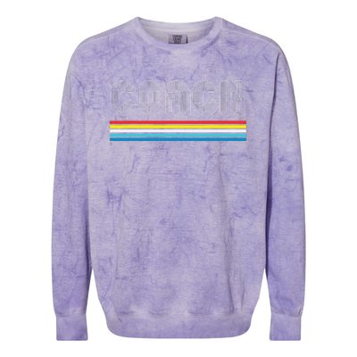 Coach Apparel Coach Colorblast Crewneck Sweatshirt