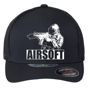 Cute Airsoft Combat Paintball And Funny Gift Flexfit Unipanel Trucker Cap